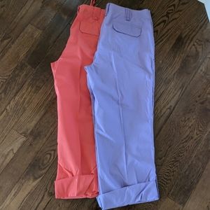 Lot of 2 Liz Claiborne cargo pants size 14.